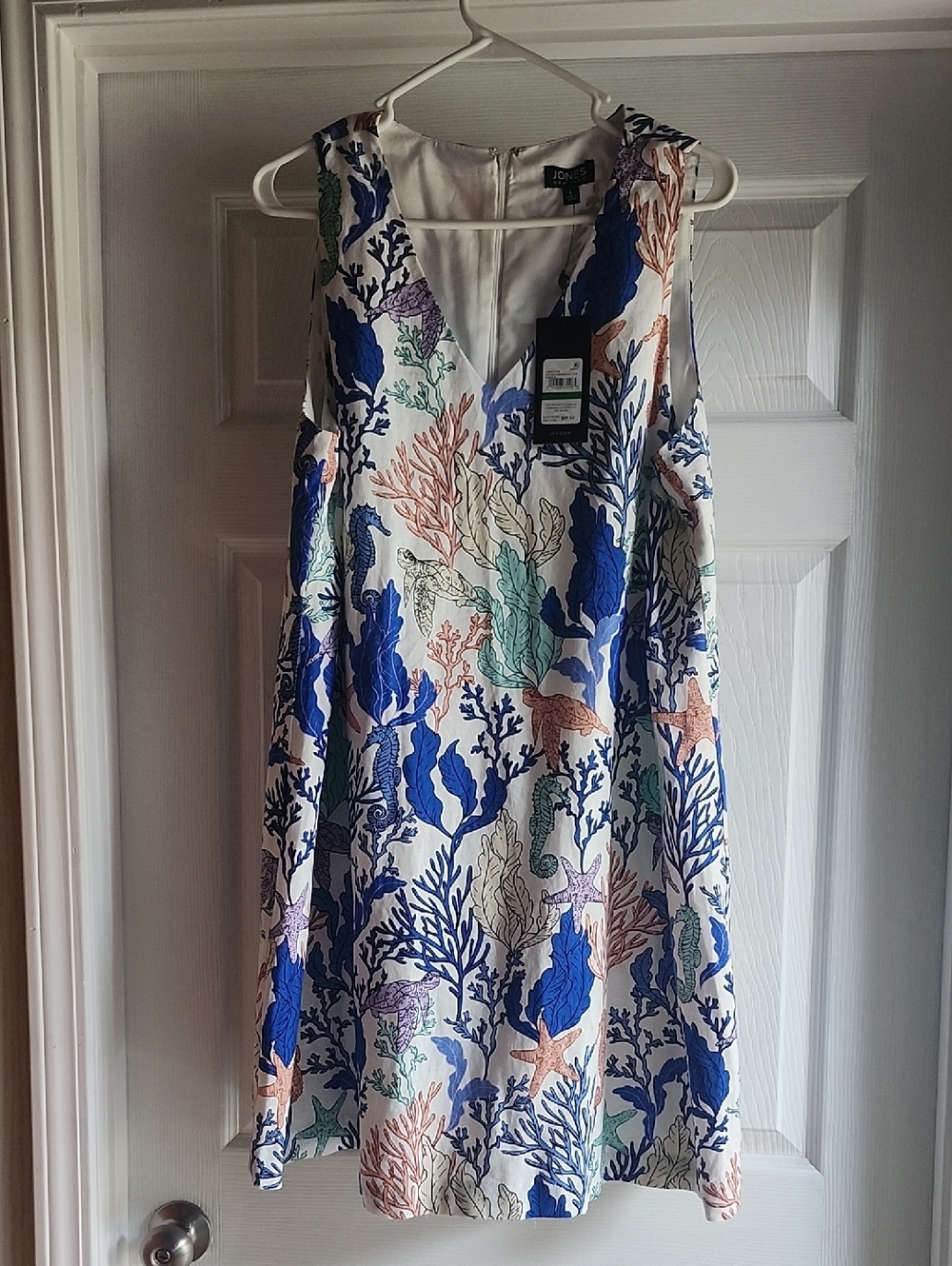 Jones New York Lined Linen Dress. Finalprice